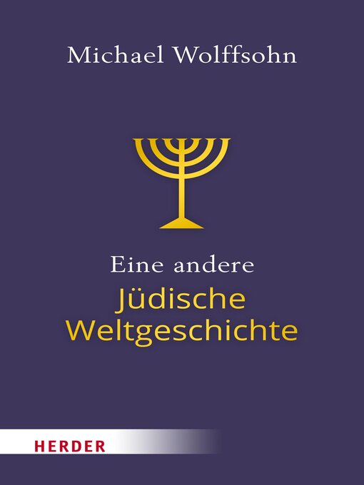 Title details for Eine andere Jüdische Weltgeschichte by Michael Wolffsohn - Available